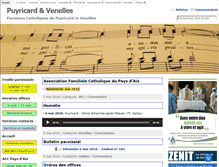 Tablet Screenshot of cathovenelles.fr